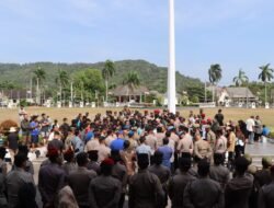 Polres Bangka Turunkan Personel Amankan Aksi Damai di Kantor Bupati