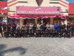 Perkuat Sinergitas, Kapolres Bangka Kunjungi Mako Brimob Kompi I Batalyon A Pelopor Polda Kep. Babel