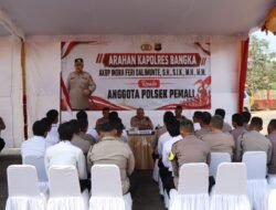 Kapolres Bangka Kunjungan Kerja ke Polsek Sungailiat dan Polsek Pemali
