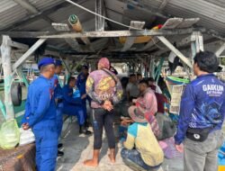 Sat Polairud Polres Bangka Berikan Teguran Keras Kepada Penambangan Timah ilegal di Dermaga Ciu
