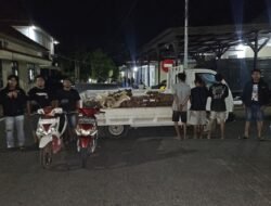 Tiga Pria Ditangkap Tim Opsnal Usai Curi Komponen Excavator di Gudang Parit Padang